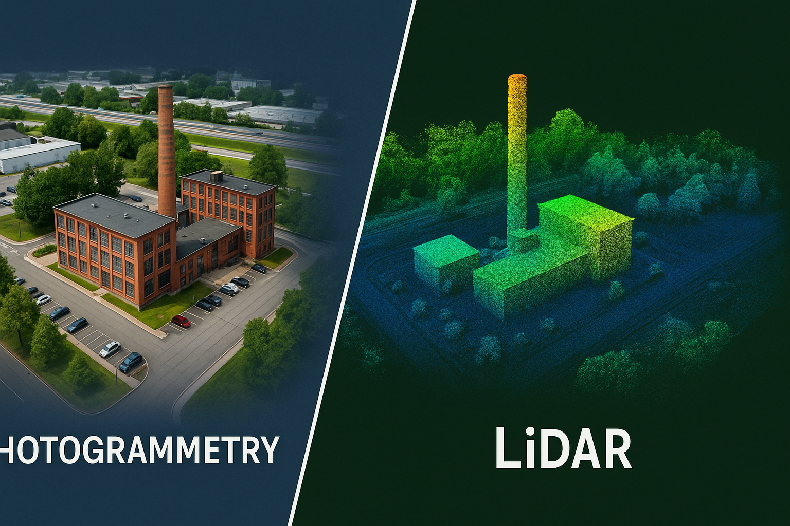 Сравнение фотограмметрии и LiDAR: что выбрать для своего проекта